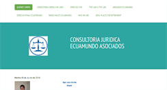 Desktop Screenshot of ecuamundo1.com