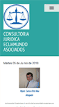 Mobile Screenshot of ecuamundo1.com